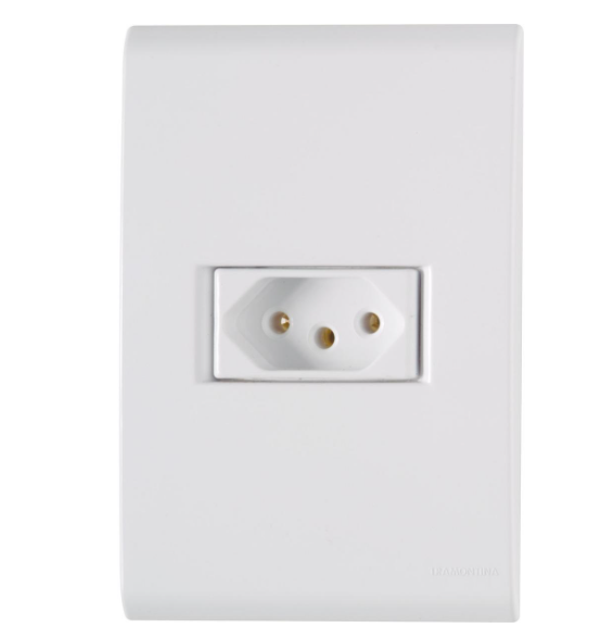 Tomada Liz 2P+T 57170/210 10A Tramontina