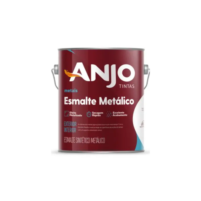 Tinta Esmalte Sintético Anjo 3,6Lts Ouro Savóia