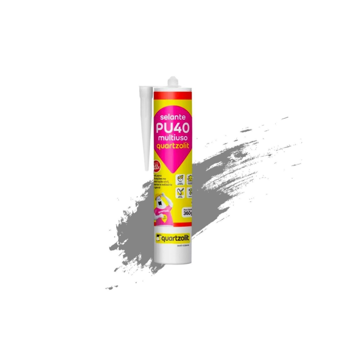 Adesivo PU Cinza Quartzolit 360g