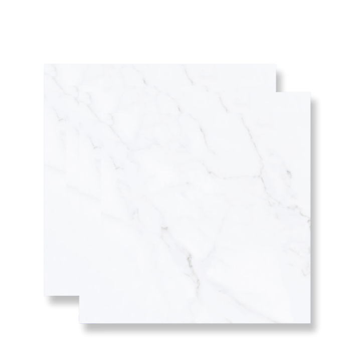 Porcelanato Gaudi 81x81 Retificado Acetinado Calacata Light 2,64m²