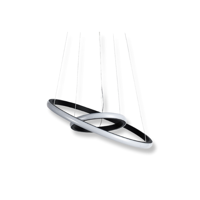 Pendente Taschibra Led Montreal 3000K 25W Preto