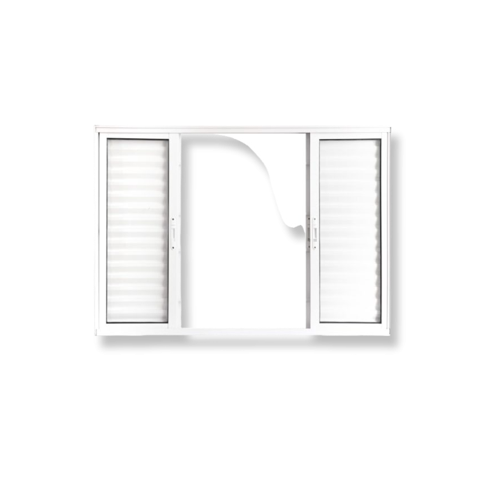 Janela Veneziana Haiala Plenna 6F 120X100 S/GD BR 2238