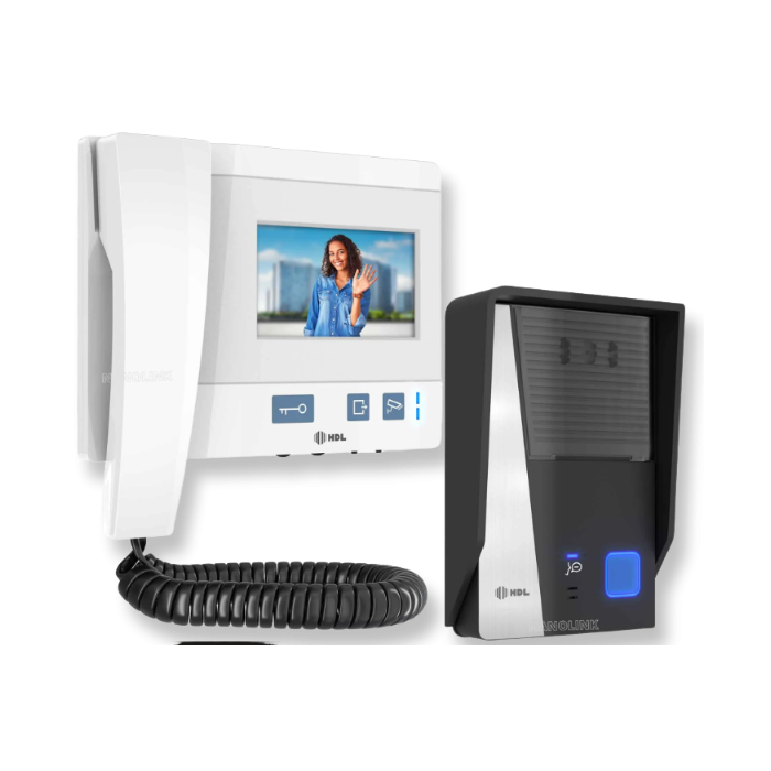 Porteiro Elet. HDL Video Class 4.3 Branco