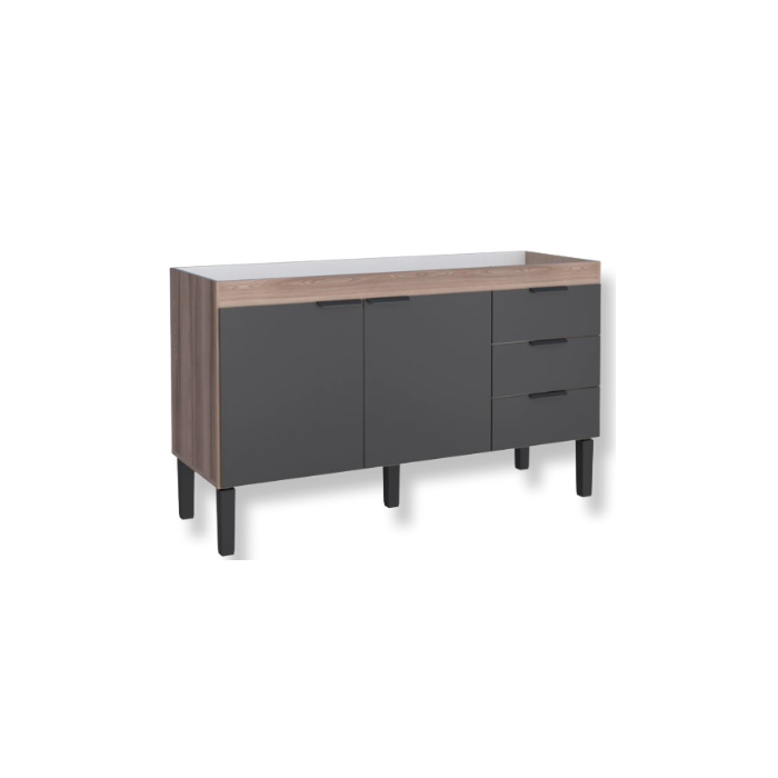 Gabinete Mad. Cozimax Flamingo 1.50Mt Tam/Pt