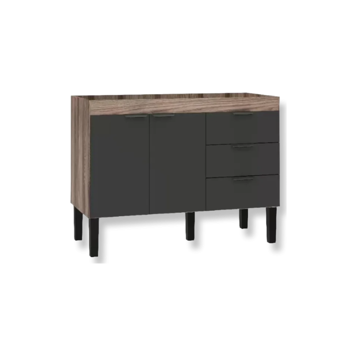 Gabinete Cozimax Mad Flamingo 120cm Tam/Pto.