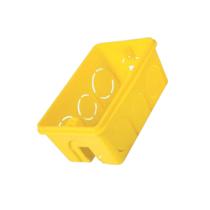 Caixa de Luz Tramontina 4x2 Amarela