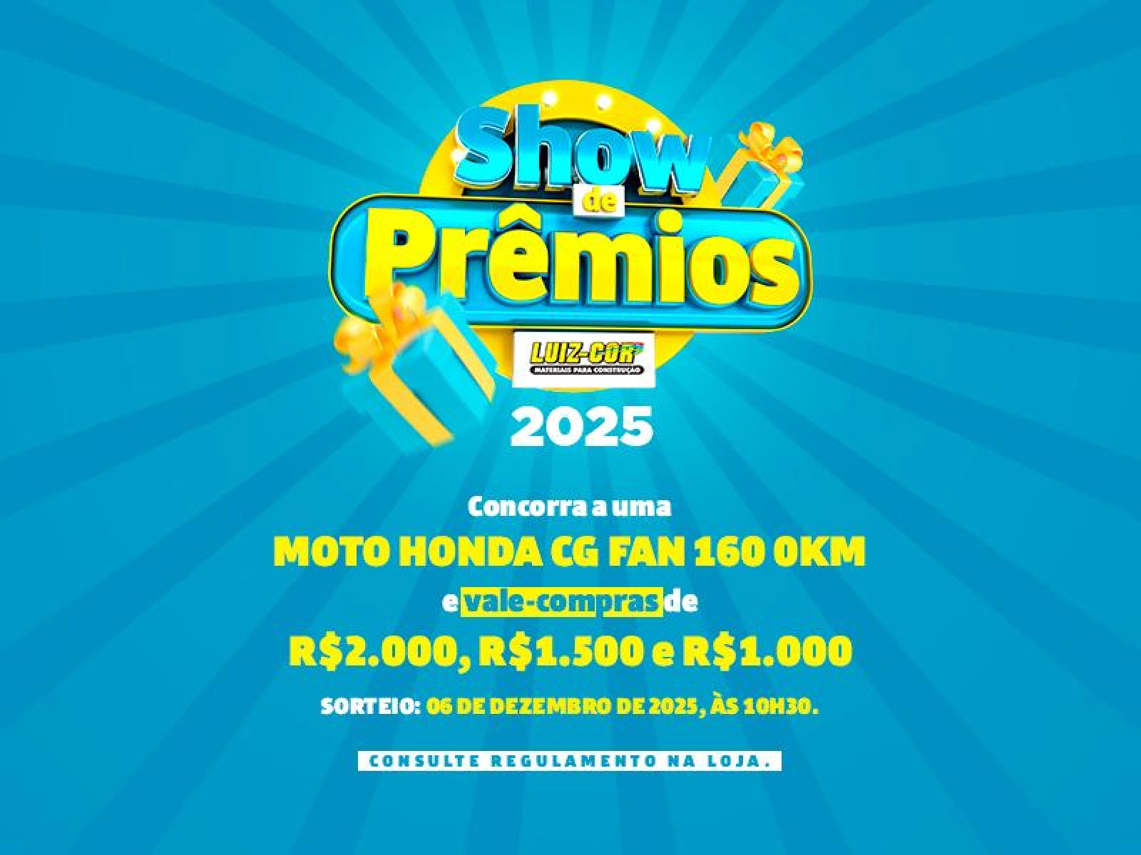 SHOW DE PRÊMIOS 
