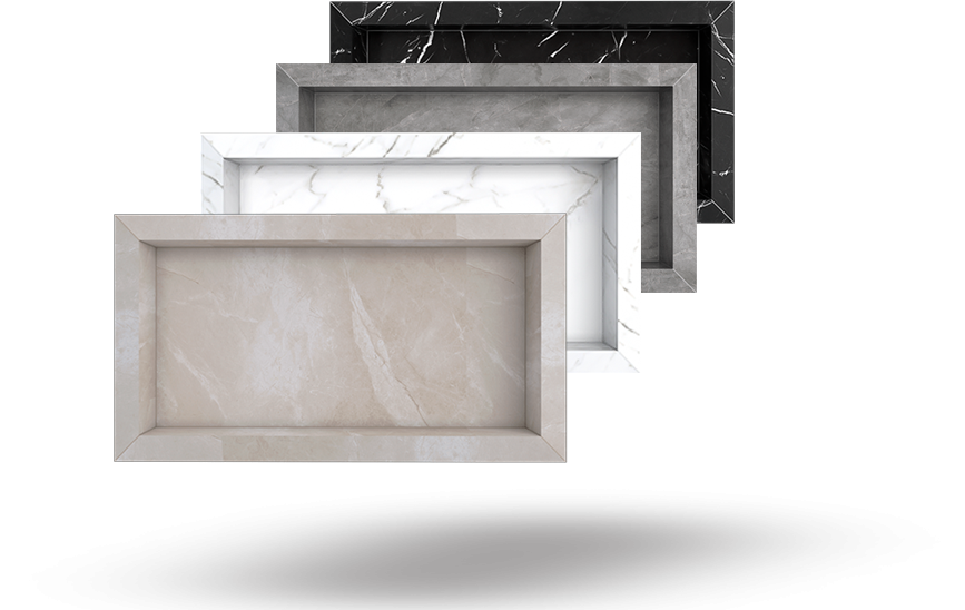 Nicho Diamanete 60X30 Porcelanato Cz e Pt Cozimax