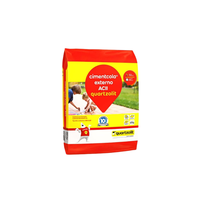 Argamassa Quartzolit AC-II Super Externa 20Kg
