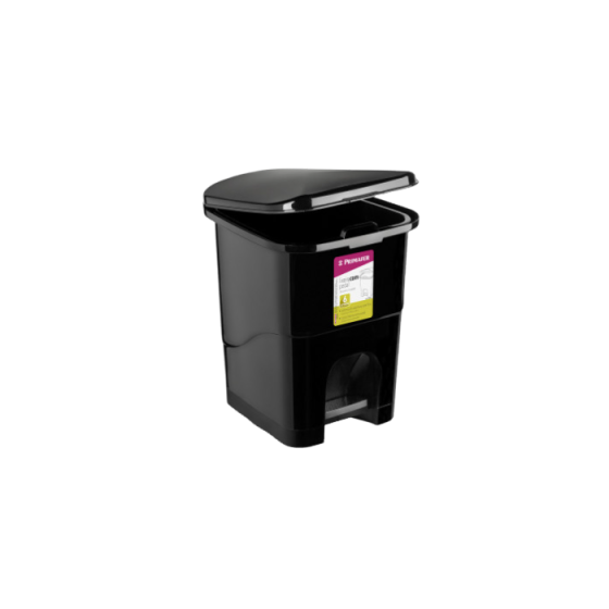 Lixeira Atlas 6Lts Plástico PR1016 BR/CZ/BG/PRETO